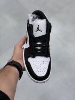 کتونی نایک ایر جردن وان لو پاندا مشکی سفید Nike Jordan 1 Low Panda Black White - تصویر 3