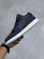 خرید جردن وان لو سرمه ای آبی | Jordan 1 Low Midnight Navy | کتونی ۱۸۰ - تصویر 4