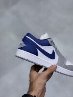 کتونی جردن وان لو فرنچ بلو | Nike Air Jordan 1 Low Stealth French Blue= - تصویر 5
