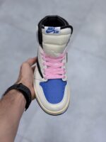 کتونی نایک ایر جردن وان ساقدار تراویس اسکات فرگمنت | Nike Air Jordan 1 High Travis Scott Fragment - تصویر 3