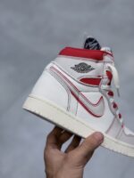 کتونی جردن وان ساقدار رد فانتوم Jordan 1 High Red Phantom - تصویر 5