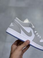 خرید جردن وان لو خاکستری | Jordan 1 Low Gray | کتونی ۱۸۰ - تصویر 5