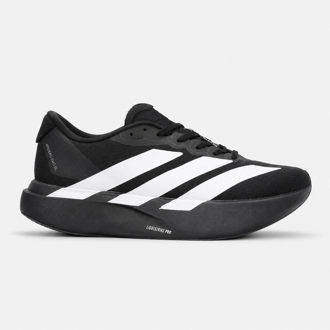 39CC4F90-A591-468C-9C80-C4926533029D کتونی آدیداس آدیزیرو مشکی سفید Adidas Adizero Evo SL White Black - تصویر 1