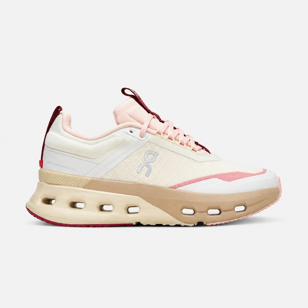 8DB35DF5-D39A-4BCF-8499-4BE188691D77-compressed کتونی آن رانینگ کلودنوا کرم صورتی خاکستری On Running Cloudnova X Beige & Grey