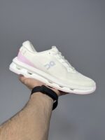 کتونی آن رانینگ کلود زون سفید صورتی On Running Cloudzone White Pink - تصویر 2