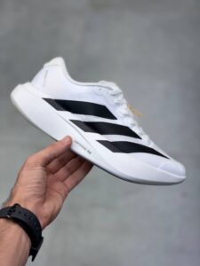 کتونی آدیداس آدیزیرو اوو اس ال سفید مشکی Adidas Adizero Evo SL White Black