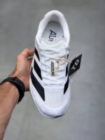 کتونی آدیداس آدیزیرو اوو اس ال سفید مشکی Adidas Adizero Evo SL White Black