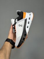 کتونی آن رانینگ سفید نارنجی On Running Cloudnova X White & Orange - تصویر 4