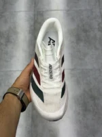 کتونی آدیداس آدیزیرو اوو اس ال سفید سه خط رنگی Adidas Adizero Evo SL Cloud White Multi - تصویر 3